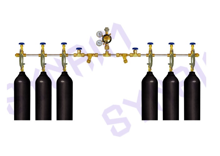 SR8200系列雙側式氣體(tǐ)彙流排